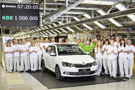 Škoda Auto: prvýkrát 1 milión automobilov počas roka