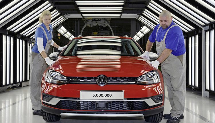Volkswagen Zwickau 5 miliónov vozidiel