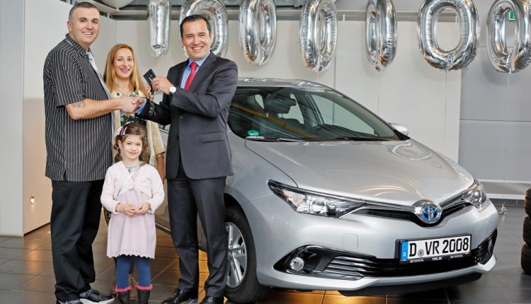 Toyota 1 milión hybridov v Európe