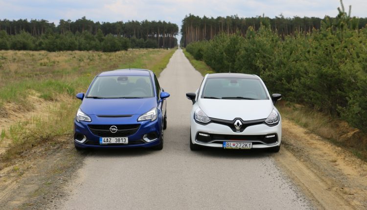 Corsa OPC vs Clio RS Trophy 118