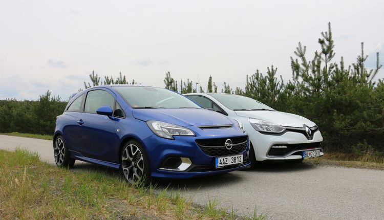 Corsa OPC vs Clio RS Trophy 123