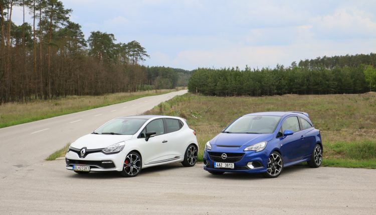 Corsa OPC vs Clio RS Trophy 133