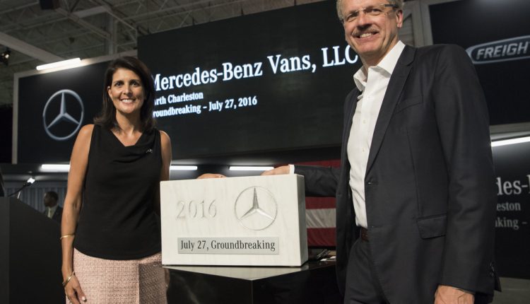 Mercedes-Benz nová továreň v Južnej Karolíne