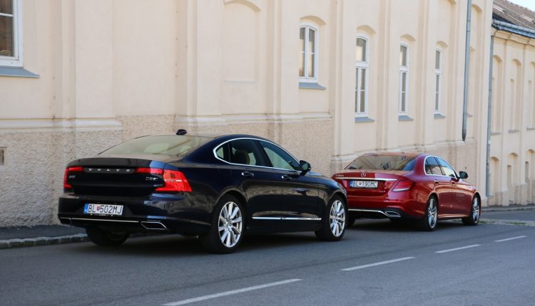 Volvo S90 vs Mercedes-Benz E class 081