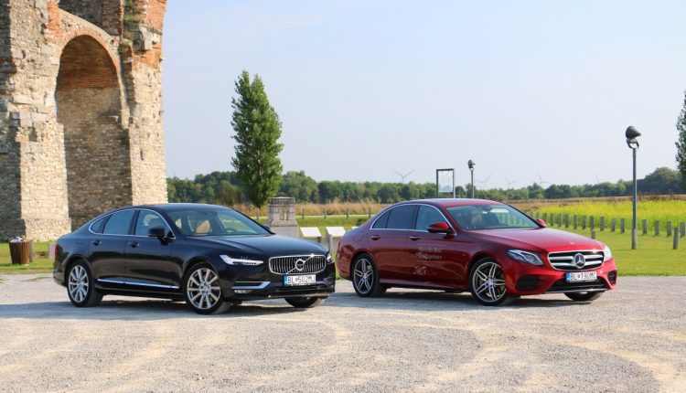 Volvo S90 vs Mercedes-Benz E class 084