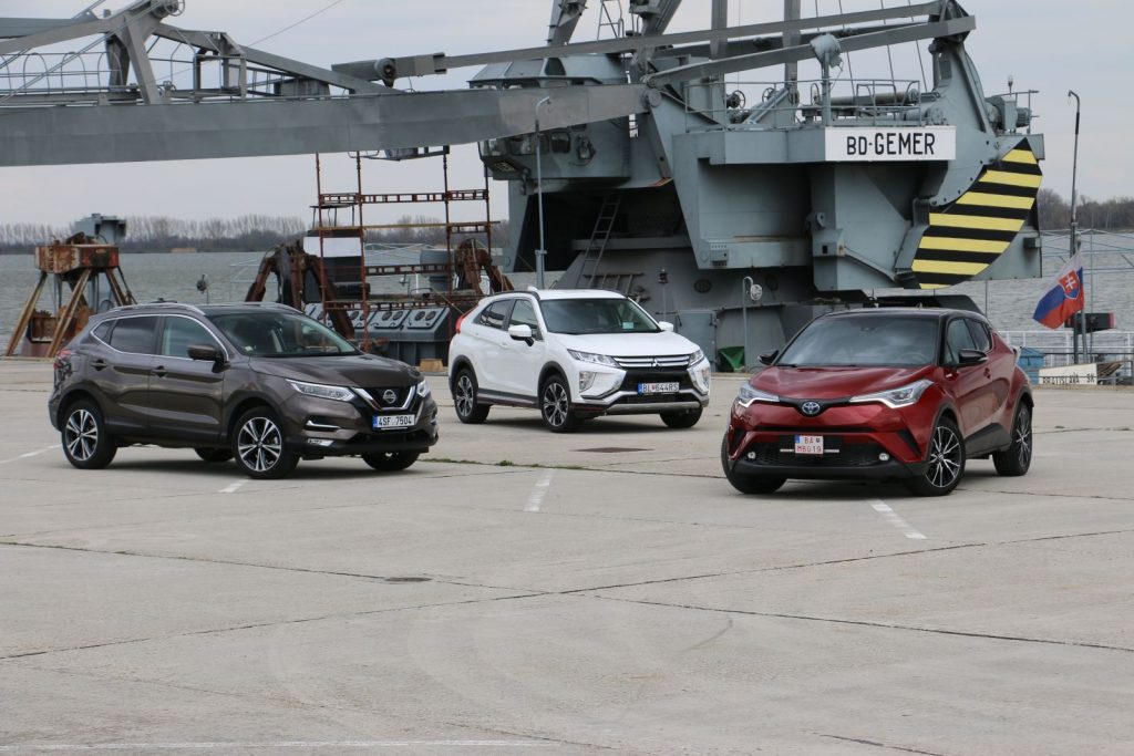 Multitest-Eclipse-Cross-vs-C-HR-vs-Qashqai