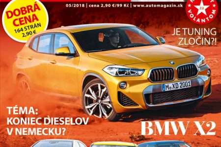 AUTO MAGAZÍN a Profi auto, najčítanejší motoristický časopis na Slovensku, je tu s májovým číslom!