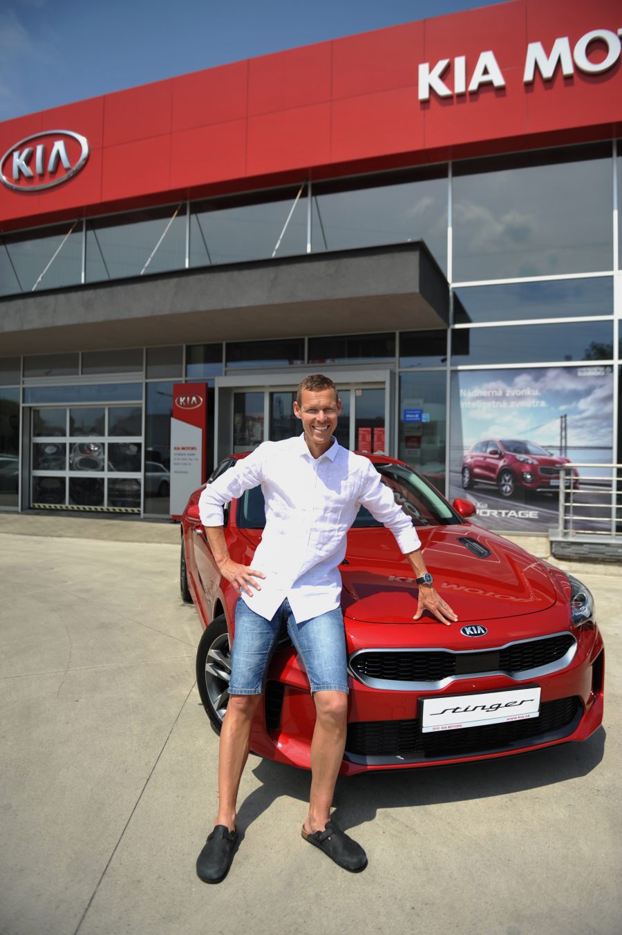 Kia Stinger a Matej Tóth