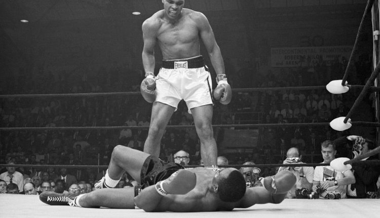 Muhammad Ali Taunting Sonny Liston