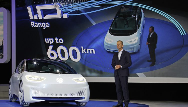 Mondial de l´Automobile 2016 in Paris, Volkswagen Pressekonferenz am 29. September 2016