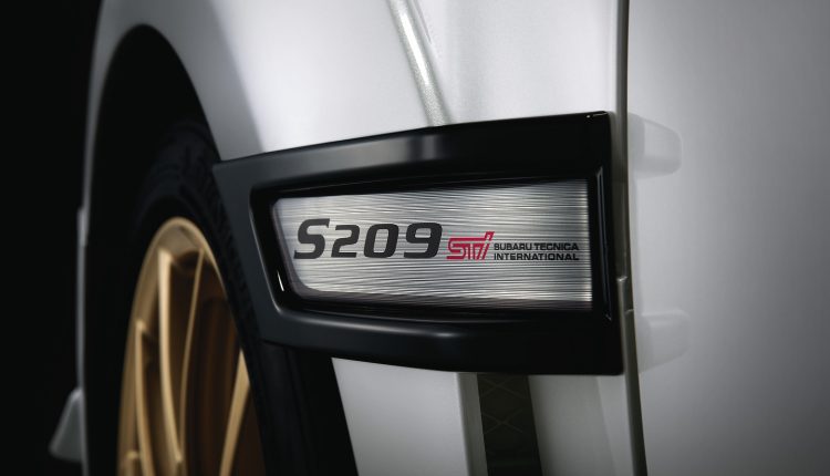 2019 Subaru WRX Limited-Edition STI S209