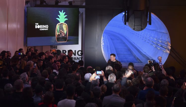 Elon Musk’s The Boring Company Unveils Test Tunnel In California
