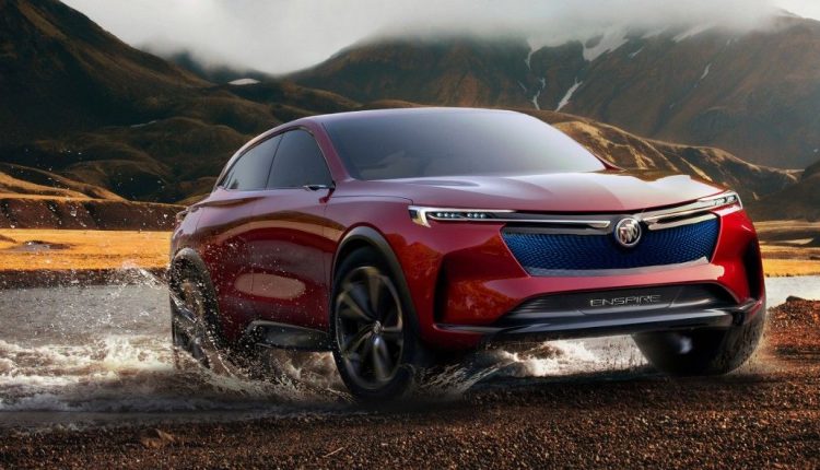 The 2018 Buick Enspire all-electric concept SUV