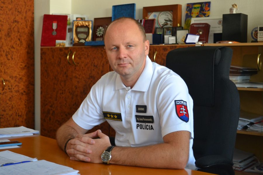 Riaditeľ odboru dopravnej polície Policajného zboru SR plk. Ing. Ľuboš Rumanovský.