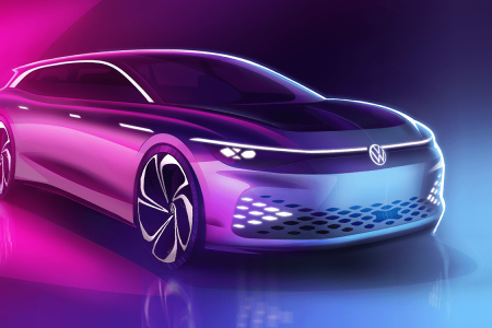 Los Angeles 2019: VW a kombi ID. Space Vizzion