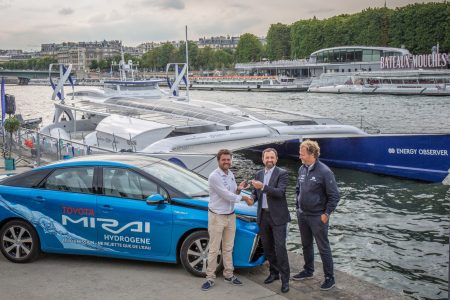 Energy Observer: Palivové články Toyota