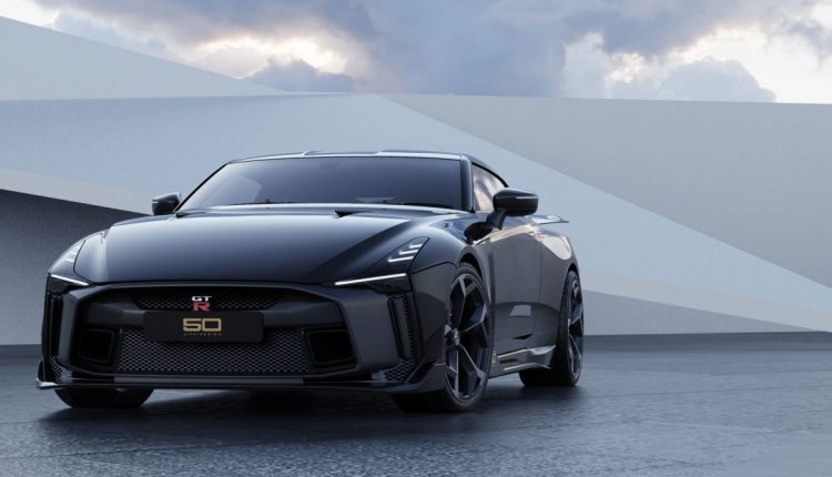Nissan GT-R50 by Italdesign production rendering Black FR